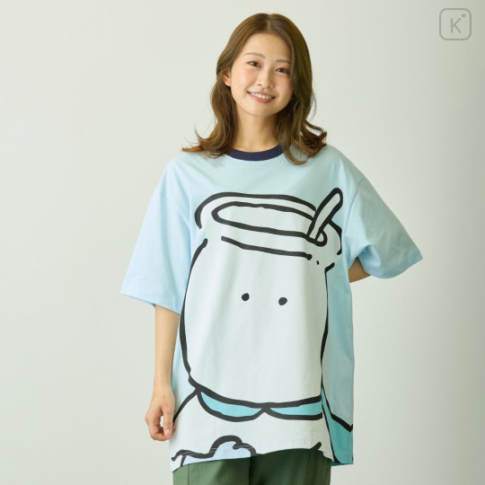 Japan Chiikawa T-shirt (M) - Chiikawa : Chiikawa Park Muchauman Blue - 6