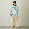 Japan Chiikawa T-shirt (L) - Chiikawa : Chiikawa Park Muchauman Blue - 2