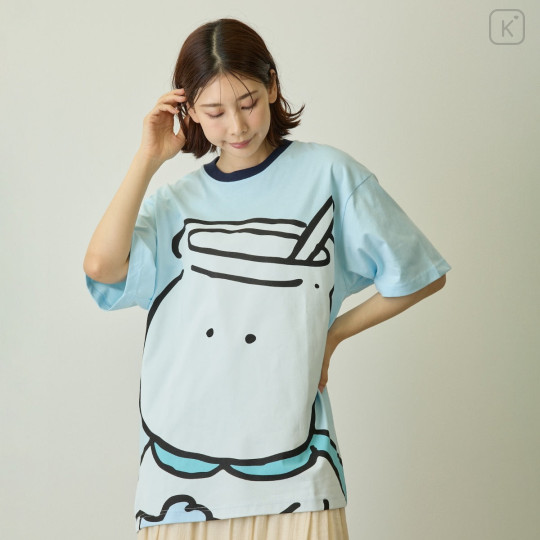 Japan Chiikawa T-shirt (L) - Chiikawa : Chiikawa Park Muchauman Blue - 3