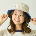 Japan Chiikawa Reversible Wide Brim Sun Hat - Chiikawa & Hachiware & Usagi : Chiikawa Park Flag Denim - 4