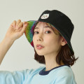 Japan Chiikawa Reversible Wide Brim Sun Hat - Chiikawa & Usagi : Chiikawa Park Nightmare Rainbow - 3