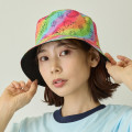 Japan Chiikawa Reversible Wide Brim Sun Hat - Chiikawa & Usagi : Chiikawa Park Nightmare Rainbow - 4