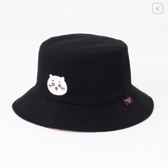 Japan Chiikawa Reversible Wide Brim Sun Hat - Chiikawa & Usagi : Chiikawa Park Nightmare Rainbow - 7