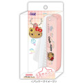 Japan Sanrio Folding Brush & Comb - Hello Kitty : Tan Sunburned Swimsuit Summer - 2