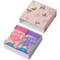 Japan Sanrio Air-in Mount Fuji Eraser Set - Kuromi & My Melody - 5