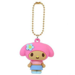 Japan Sanrio Figure Keychain - My Melody : Tan Sunburned Summer