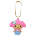 Japan Sanrio Figure Keychain - My Melody : Tan Sunburned Summer - 1