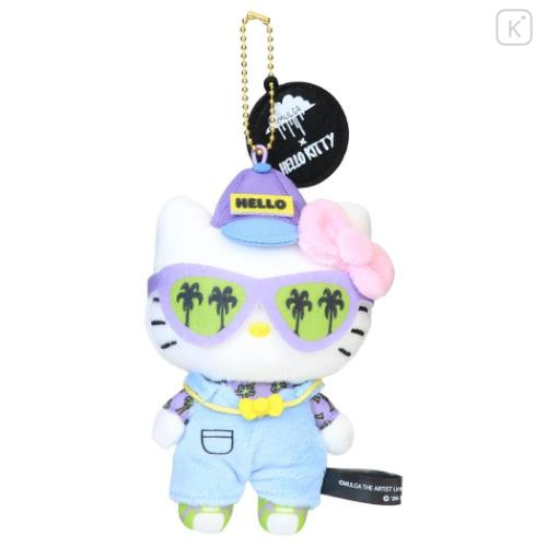 Japan Mulga The Artist × Sanrio Mascot Holder - Hello Kitty : Hip-hop Rapper - 1