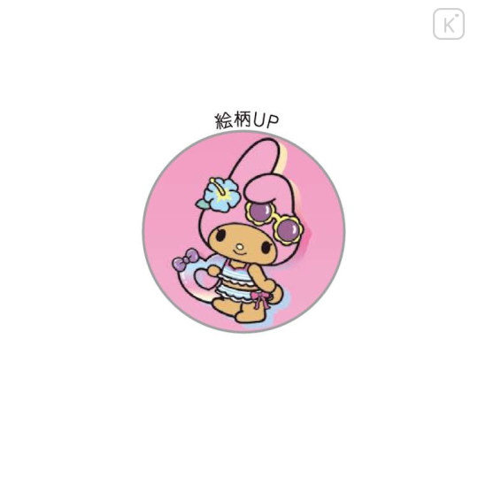 Japan Sanrio Mascot 2B Pencil Set - My Melody : Tan Sunburned Swimsuit Summer - 2