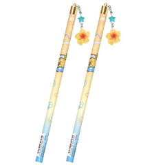 Japan Sanrio Mascot 2B Pencil Set - Pompompurin : Tan Sunburned Swimsuit Summer