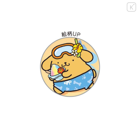 Japan Sanrio Mascot 2B Pencil Set - Pompompurin : Tan Sunburned Swimsuit Summer - 2