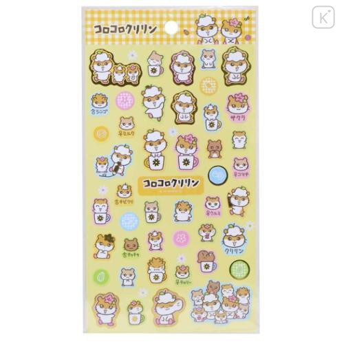 Japan Sanrio Gold Accent Sticker - Corocorokuririn : Friends - 1