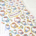 Japan Sanrio Gold Accent Sticker - Hello Kitty & Tiny Chum : Hang Out - 2