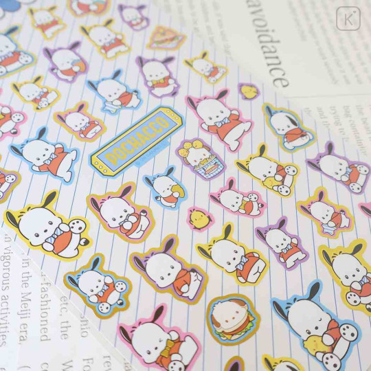 Japan Sanrio Gold Accent Sticker - Pochacco : Favourite - 2