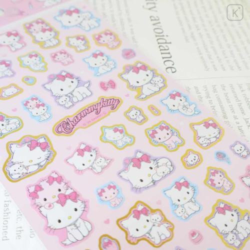Japan Sanrio Gold Accent Sticker - Charmmy Kitty : Friends - 2