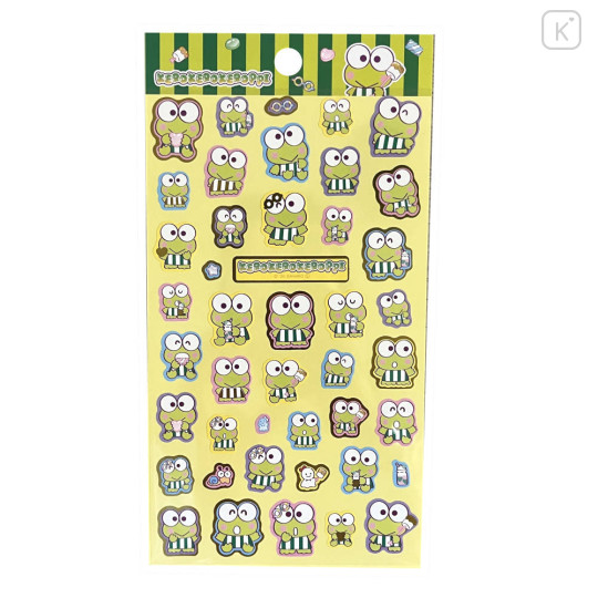 Japan Sanrio Gold Accent Sticker - Keroppi : Favourite - 1