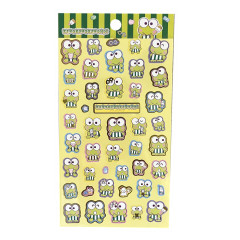 Japan Sanrio Gold Accent Sticker - Keroppi : Favourite