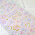 Japan Sanrio Gold Accent Sticker - Little Twin Stars : Unicorn Party - 2