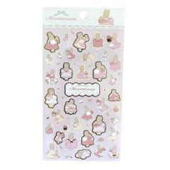 Japan Sanrio Gold Accent Sticker - Marron Cream : Hobby Light Pink