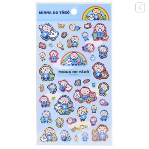 Japan Sanrio Gold Accent Sticker - Minna No Tabo : Friends - 1