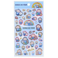 Japan Sanrio Gold Accent Sticker - Minna No Tabo : Friends - 1