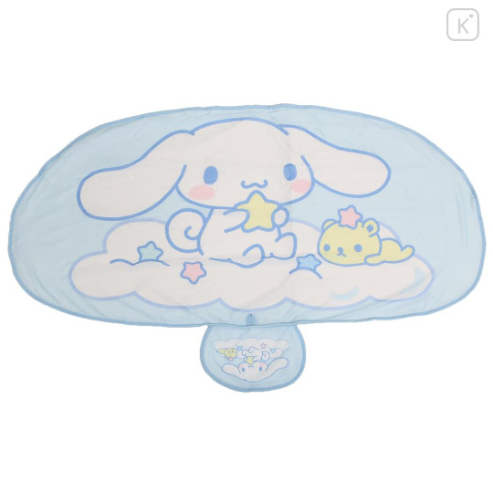 Japan Sanrio Cooling Lap Blanket with Pocket - Cinnamoroll : Star - 1