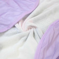 Japan Sanrio Cooling Lap Blanket with Pocket - Kuromi : Purple - 2