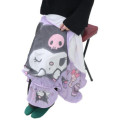 Japan Sanrio Cooling Lap Blanket with Pocket - Kuromi : Purple - 4
