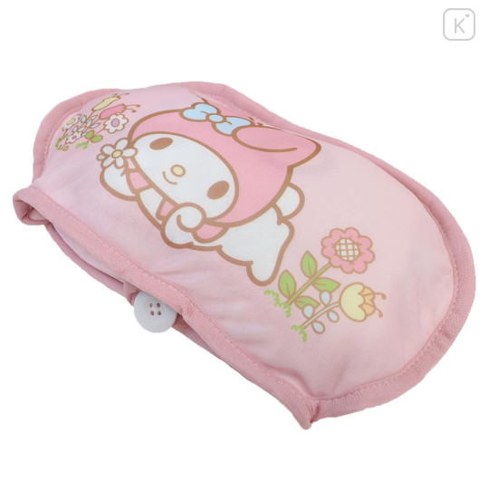 Japan Sanrio Cooling Lap Blanket with Pocket - My Melody : Pink - 3