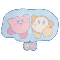 Japan Kirby Cooling Lap Blanket with Pocket - Kirby & Waddle Dee : Blue - 1