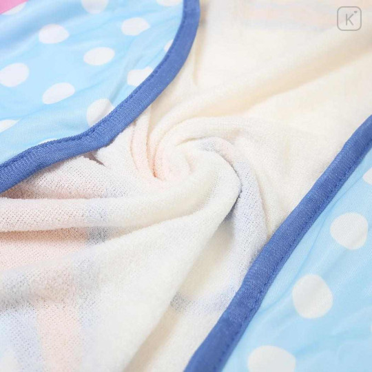 Japan Kirby Cooling Lap Blanket with Pocket - Kirby & Waddle Dee : Blue - 2