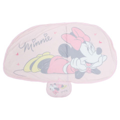Japan Disney Cooling Lap Blanket with Pocket - Minnie : Pink