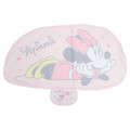 Japan Disney Cooling Lap Blanket with Pocket - Minnie : Pink - 1