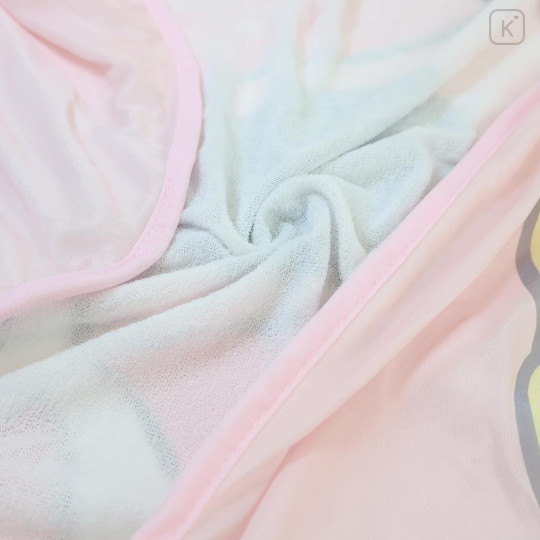 Japan Disney Cooling Lap Blanket with Pocket - Minnie : Pink - 2