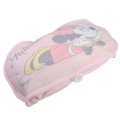 Japan Disney Cooling Lap Blanket with Pocket - Minnie : Pink - 3