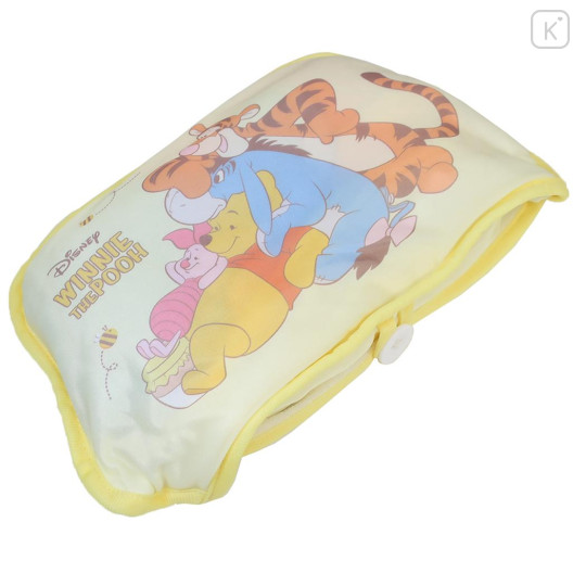 Japan Disney Cooling Lap Blanket with Pocket - Pooh : Friends - 3