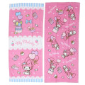 Japan Jacquard Face Towel - My Melody : Balloon Party Pink - 1