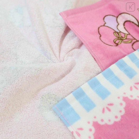 Japan Jacquard Face Towel - My Melody : Balloon Party Pink - 2