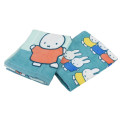 Japan Miffy Jacquard Face Towel - Turquoise - 3