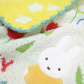 Japan Miffy Jacquard Mini Towel Handkerchief - Flower Green - 2