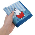Japan Miffy Jacquard Mini Towel Handkerchief - Striped Blue - 3