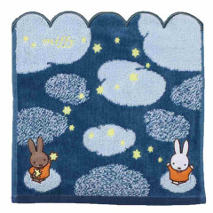 Japan Miffy Jacquard Mini Towel Handkerchief - Star Night