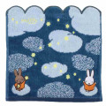 Japan Miffy Jacquard Mini Towel Handkerchief - Star Night - 1