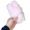 Japan Esther Bunny Magnet Plush Keychain - Heart Pink - 2