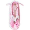 Japan Sanrio Fluffy Plush Pen Case - My Melody : Bunnies Ballerina Rabbit - 1