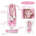 Japan Sanrio Fluffy Plush Pen Case - Kuromi : Bunnies Ballerina Rabbit - 3