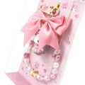 Japan Sanrio Beaded Phone Charm Hand Strap - My Melody : Bunnies Ballerina Rabbit - 2