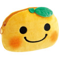 Japan San-X Face-shaped Pouch - Mikan Bouya : Universe San-X Town Smile - 1