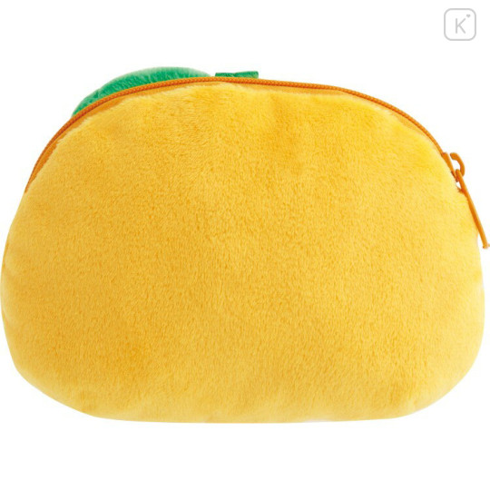 Japan San-X Face-shaped Pouch - Mikan Bouya : Universe San-X Town Smile - 2