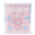 Japan Sanrio Drawstring Bag - My Sweet Piano : Bunnies Ballerina Rabbit - 1